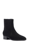 Aquatalia Reeta Suede Ankle Booties In Black