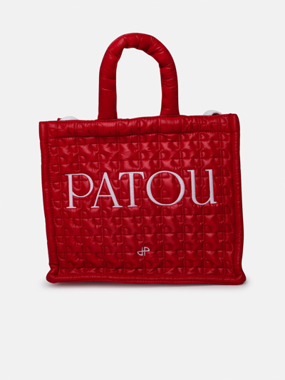 Patou Borsa Logo Piccola In Red