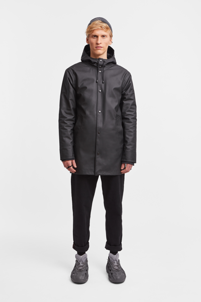 Stutterheim Arholma Raincoat In Black