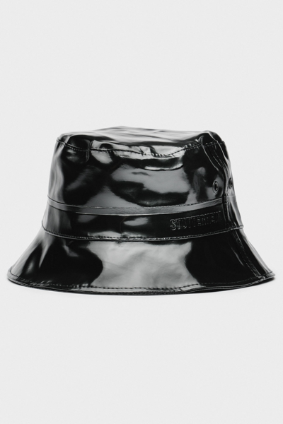 Stutterheim Beckholmen Opal Bucket Hat In Black