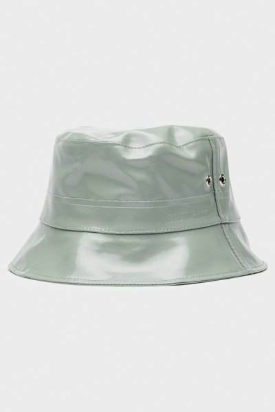 Stutterheim Beckholmen Opal Bucket Hat In Khaki Green