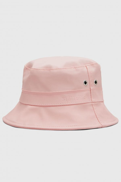 Stutterheim Beckholmen Bucket Hat In Pale Pink