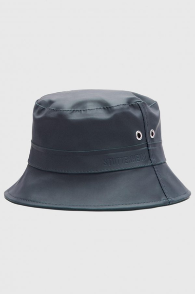 Stutterheim Beckholmen Bucket Hat In Charcoal