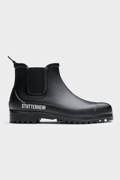 Stutterheim Chelsea Winterwalker Water Boot In Black