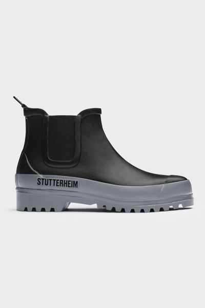 Stutterheim Chelsea Winterwalker Black/grey In Black,grey