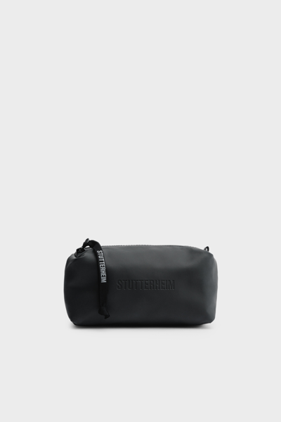 Stutterheim Container Small Wash Bag In Black