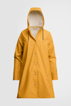 Stutterheim Mosebacke Lightweight Raincoat In Warm Honey