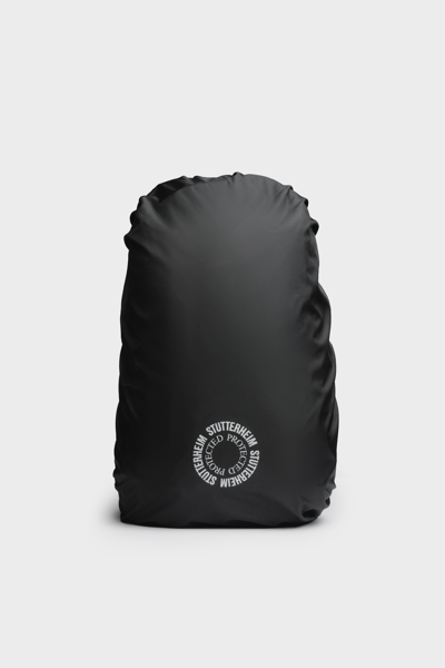Stutterheim Backpack Cover In Black