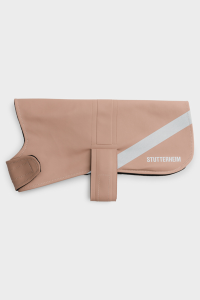 Stutterheim Dog Raincoat In Sandalwood