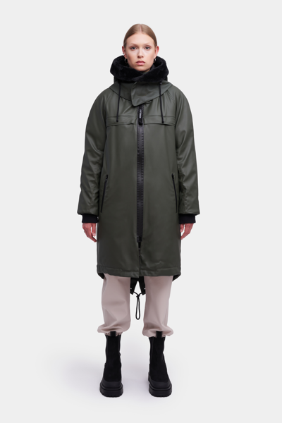 Stutterheim Boden Parka In Green