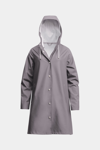 Stutterheim Mosebacke Lightweight Raincoat In Grey