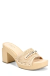 Franco Sarto Capri  Womens Dressy Slip On Block Heels In Crudo