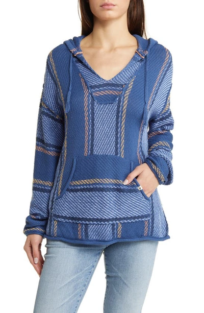 Rip Curl Trails Hoodie In Mid Blue