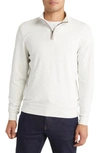 The Normal Brand Puremeso Weekend Quarter Zip Top In Stone