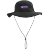 UNDER ARMOUR UNDER ARMOUR BLACK NORTHWESTERN WILDCATS PERFORMANCE BOONIE BUCKET HAT