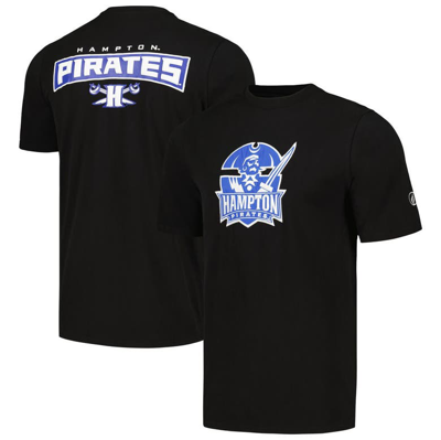 Fisll Black Hampton Pirates Applique T-shirt