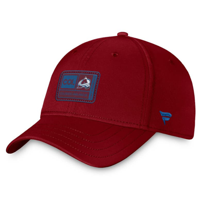 Fanatics Branded  Burgundy Colorado Avalanche Authentic Pro Training Camp Flex Hat