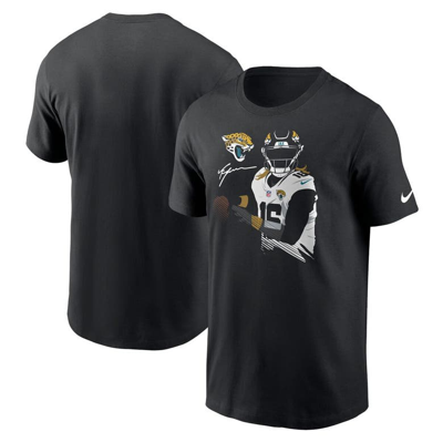 Nike Trevor Lawrence Black Jacksonville Jaguars Player Graphic T-shirt