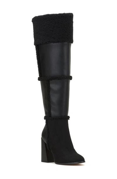 Jessica Simpson Rustina Over The Knee Boot In Black