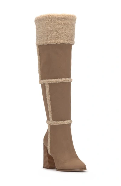 Jessica Simpson Rustina Over The Knee Boot In Sandstone