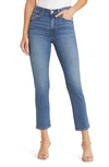 Edwin Bree High Waist Ankle Straight Leg Jeans In Enigmatic