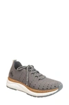 Otbt Alstead Perforated Sneaker In Grey