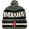 47 '47 GREEN INDIANA HOOSIERS OHT MILITARY APPRECIATION BERING CUFFED KNIT HAT WITH POM