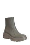 Naked Feet Xenus Lug Bootie In Grey