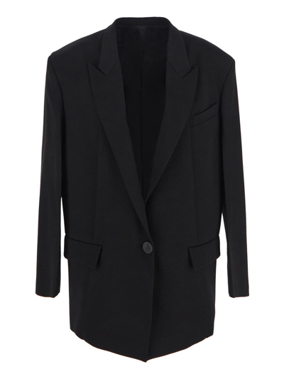 Attico Glen Blazer In Black