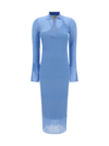 Fendi Women Knit Dress In Prisca/azzurro