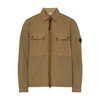 C.p. Company Flatt Nylon Hooded Jacket In Butternut