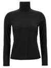 Theory Karenia Turtleneck Sweater In Cashmere In Black