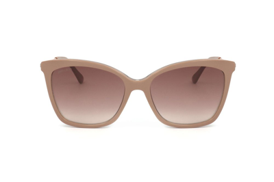 Jimmy Choo Eyewear Cat In Beige