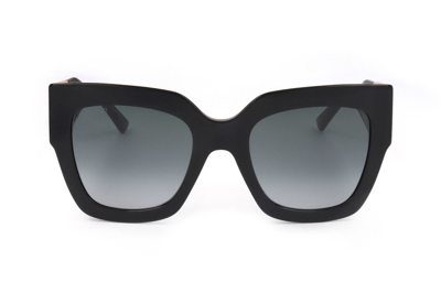 Jimmy Choo Eyewear Square Frame Sunglasses In Black