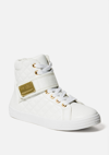 BEBE DIANICA QUILTED HIGH TOP SNEAKERS