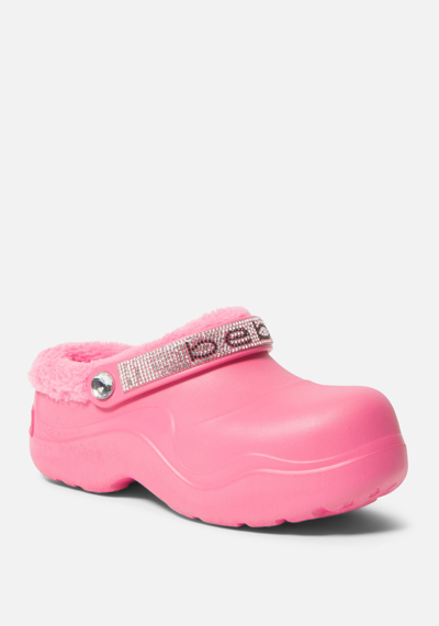 Bebe Janessa Eva Clog In Fushsia