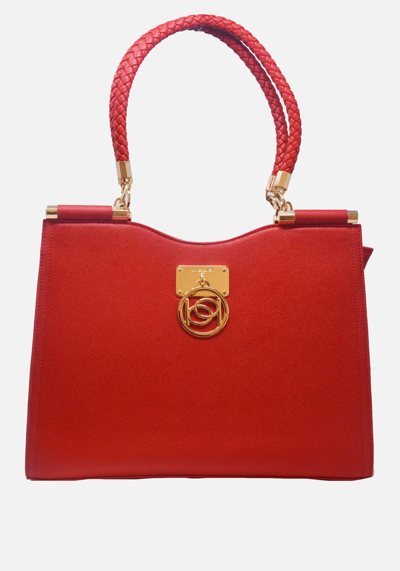 Bebe Kate Shopper In Candy Apple