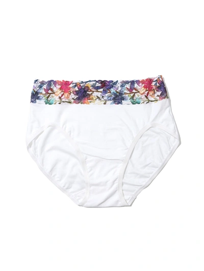 Hanky Panky Supima Cotton French Brief Still Blooming In Multicolor
