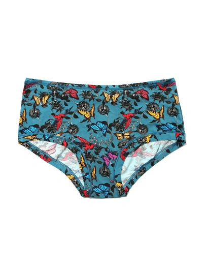 Hanky Panky Printed Playstretch Boyshort Wonderland In Multicolor