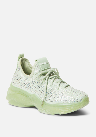 Bebe Leyla Sneakers In Apple Green