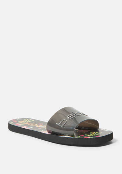 Bebe Liliana Slides In Black Garden