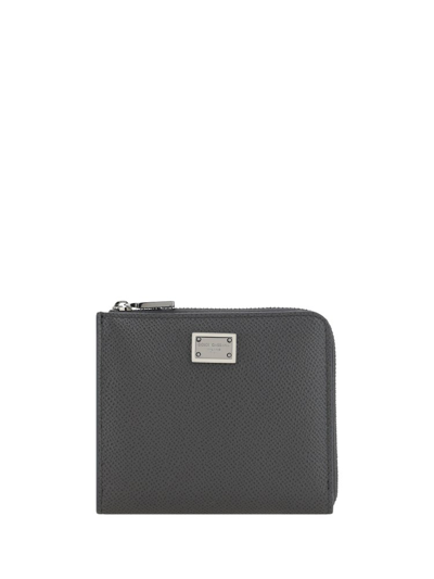 Dolce & Gabbana Logo Plaque Bi In Black