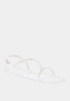 Bebe Jillie Sandals In Clear