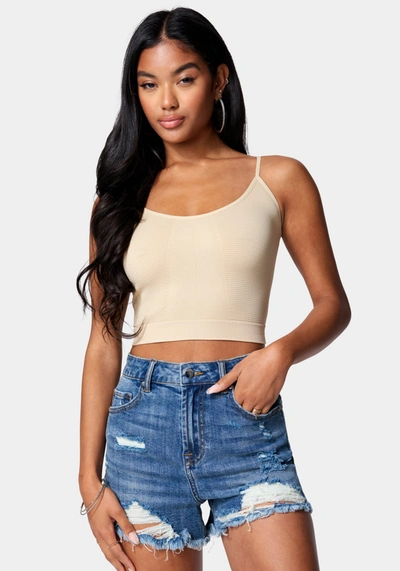 Bebe Seamless Bralette In Irish Cream