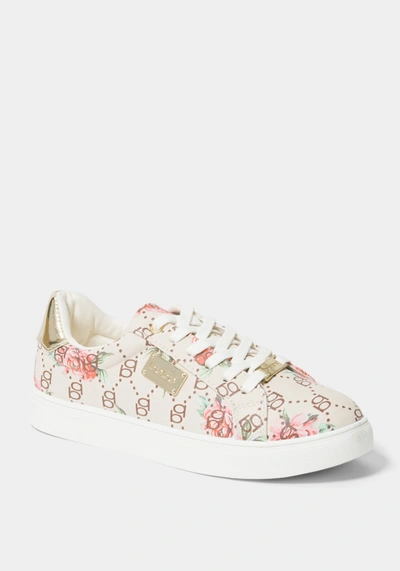 Bebe Nyomie Sneakers In Offwhite Multi