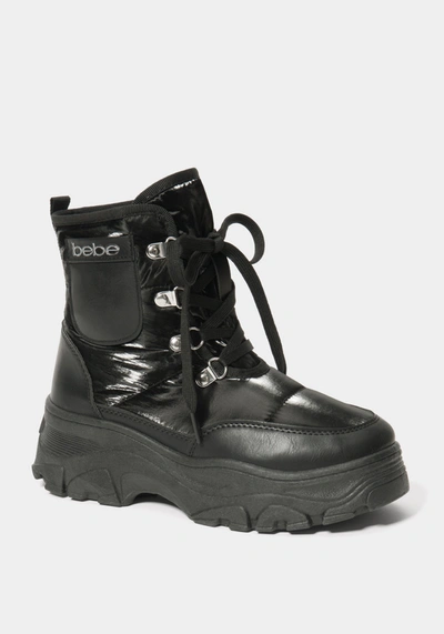 Bebe Jadah Boots In Black