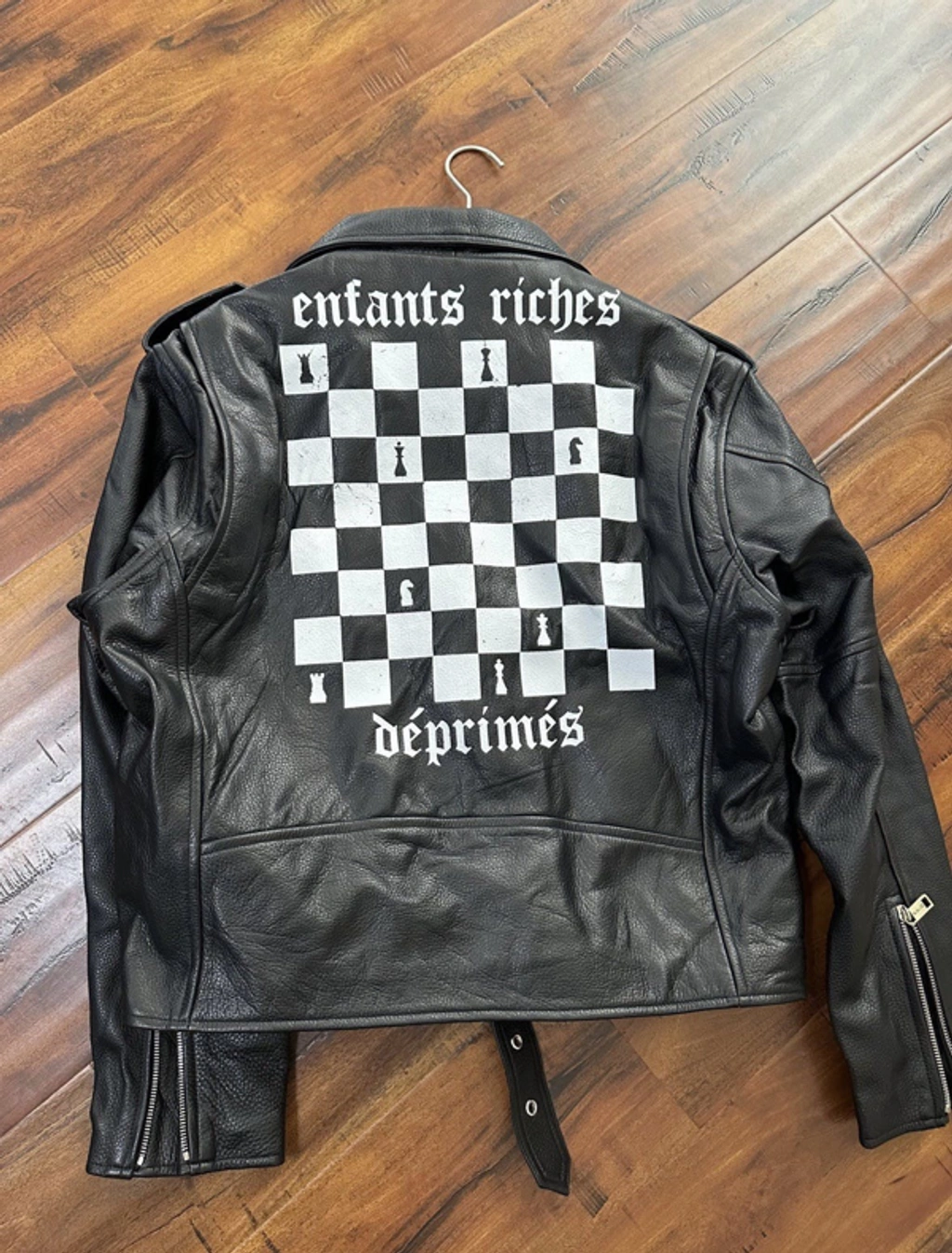 Pre-owned Enfants Riches Deprimes Erd Chessboard Leather