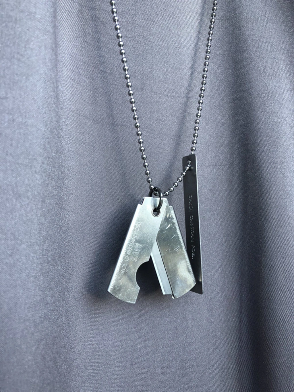 Stamped Jewelry Carol Christian Poell Necklace Some Would Consider