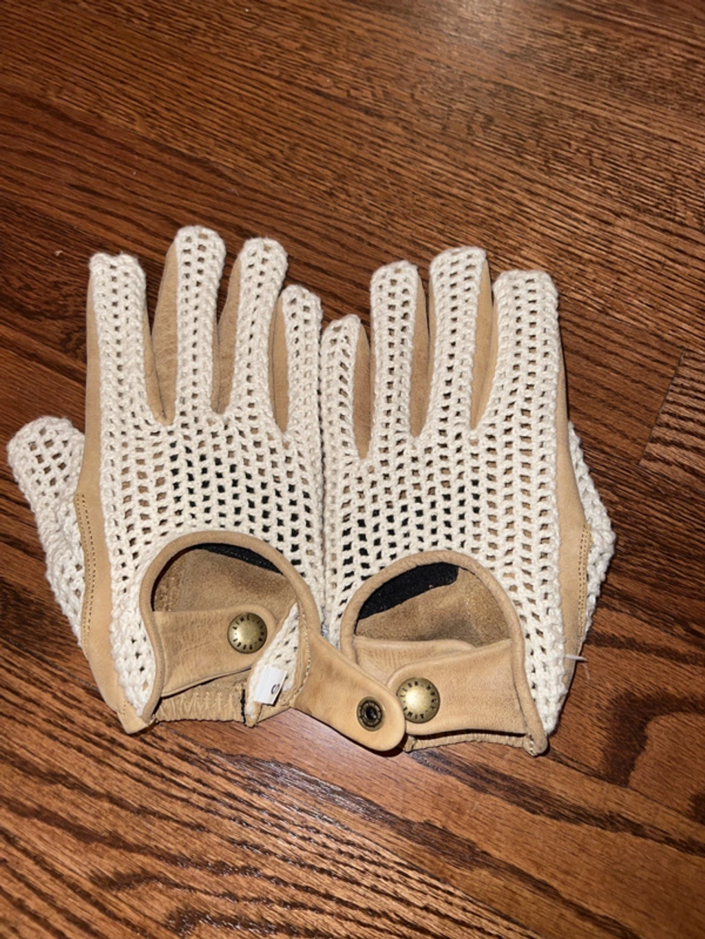 Pre-owned Aimé Leon Dore Porsche 911sc Leather Driving Gloves In - Main Image