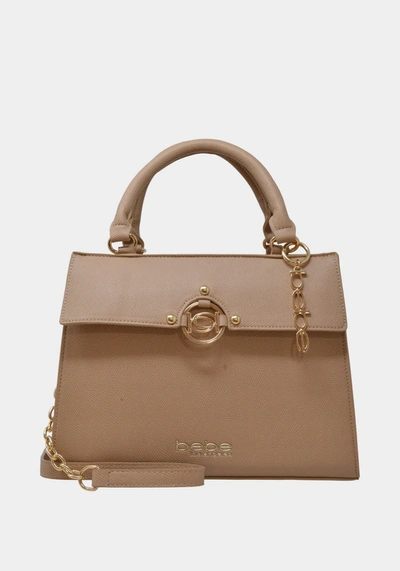 Bebe Kira Medium Satchel In Almond